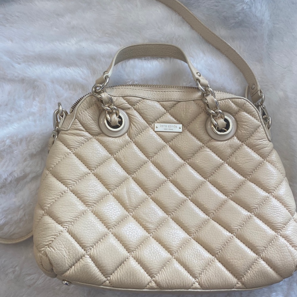 Beige Kate Spade Purse 💗
